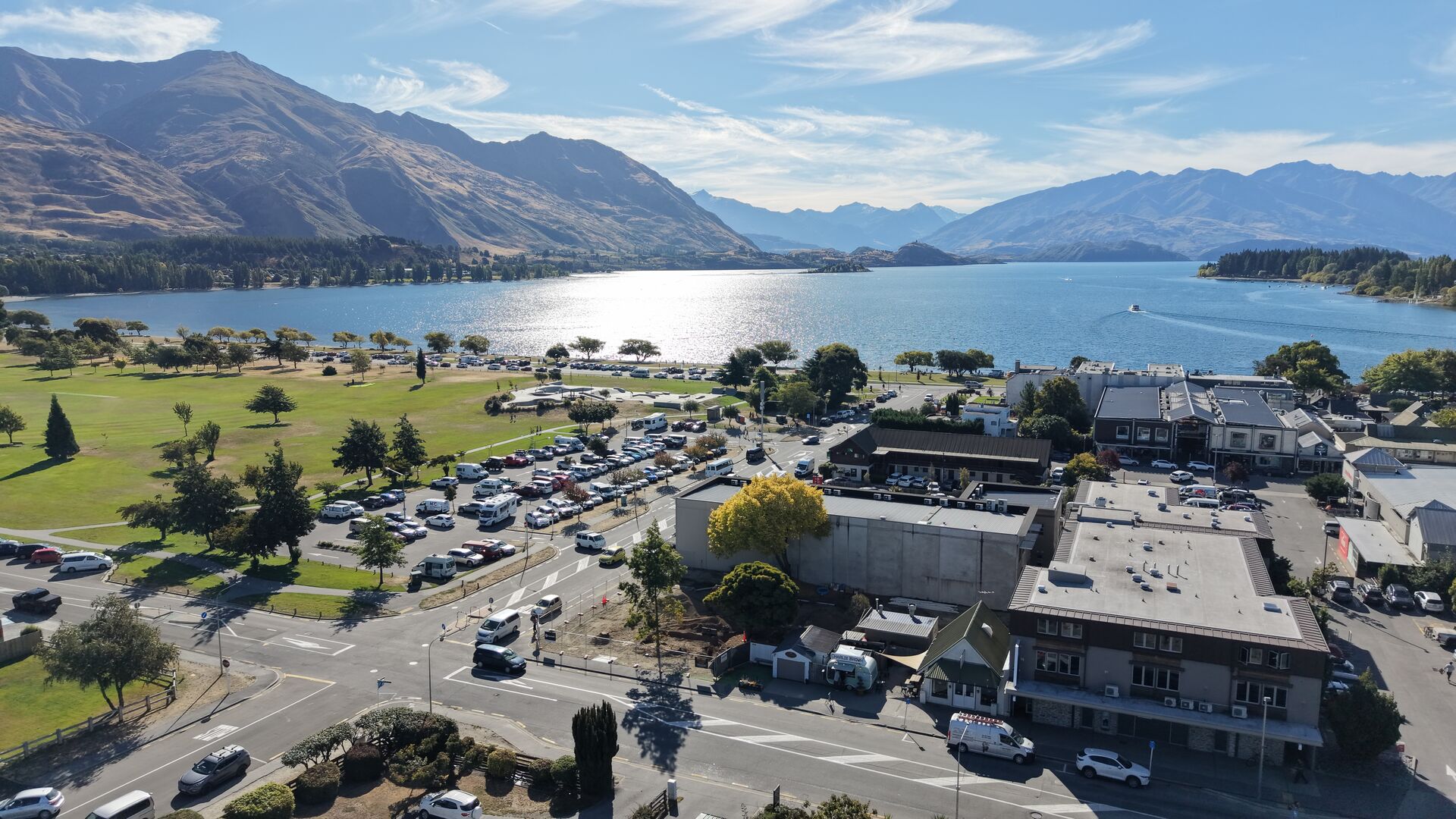 Drone view of Roy’s Yard